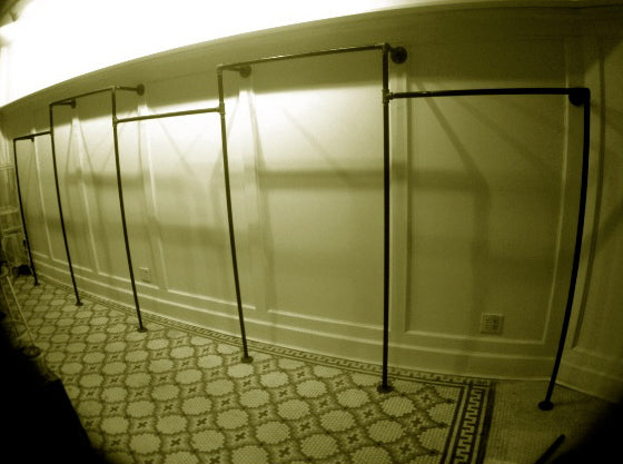 Custom Wall-Mounted Rack System for a West Village Boutique