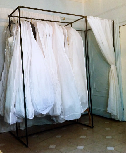 Custom Display + Changing Room Rack for The Williamsburg Seamster