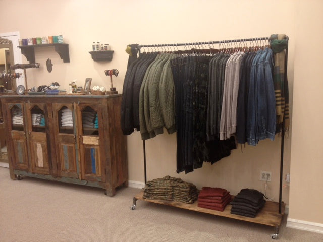 Rolling Rack Installation for Haus of Tova Boutique