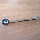 Chrome bathroom hook and hanger set