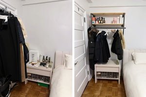 Solving NYC Storage with a Custom Monroe Wall Rack