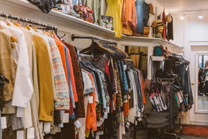 Heavy-Duty Wall Rack for Vintage Thrift West