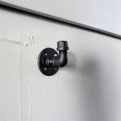 Industrial Steel Pipe Wall Hooks