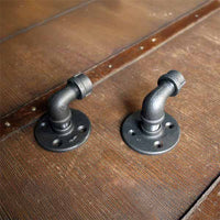 Industrial Steel Pipe Wall Hooks