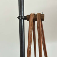 Clamp-On Wooden Hook for Steel Pipe Racks