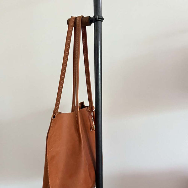 Clamp-On Wooden Hook for Steel Pipe Racks