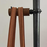 Clamp-On Wooden Hook for Steel Pipe Racks