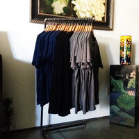 Industrial Pipe Clothing Stand