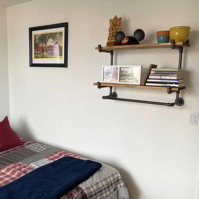 The Ridgewood Double Hanging Shelf