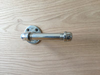 chrome toilet paper holder for bathroom and home or business.  Industrial finish