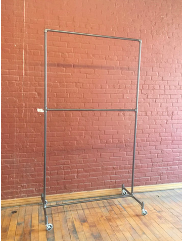 Double Bar Clothing Rack Monroe Trades