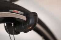 Rubber coated industrial bike hook